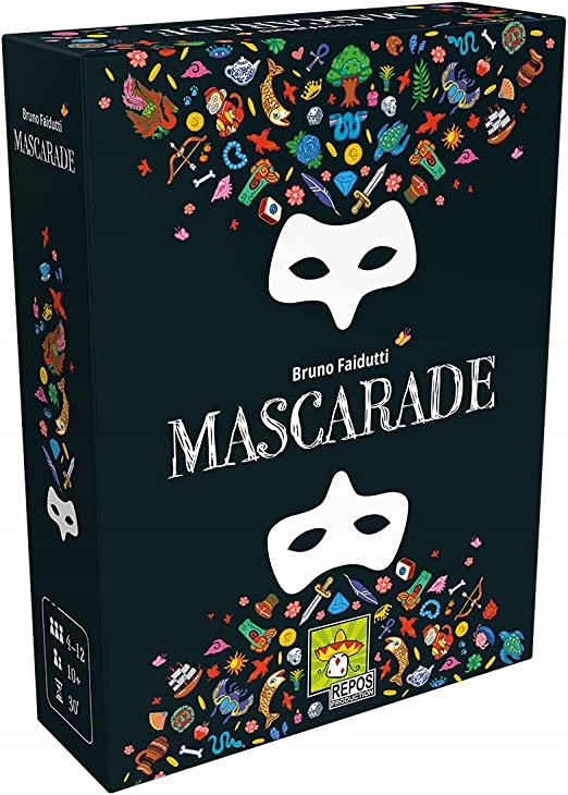 1296b2.ASMODEE GRA KARCIANA MASCARADE J.NIEMIECKI