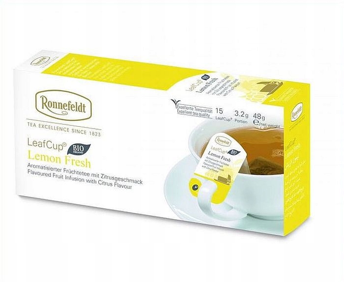 Herbata owocowa Ronnefeldt LEMON FRESH 15 torebek ORGANIC