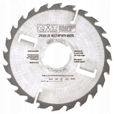 Cmt 279.024.12V Pila Hw D=300 F=70 Z=24+4 K=3,2
