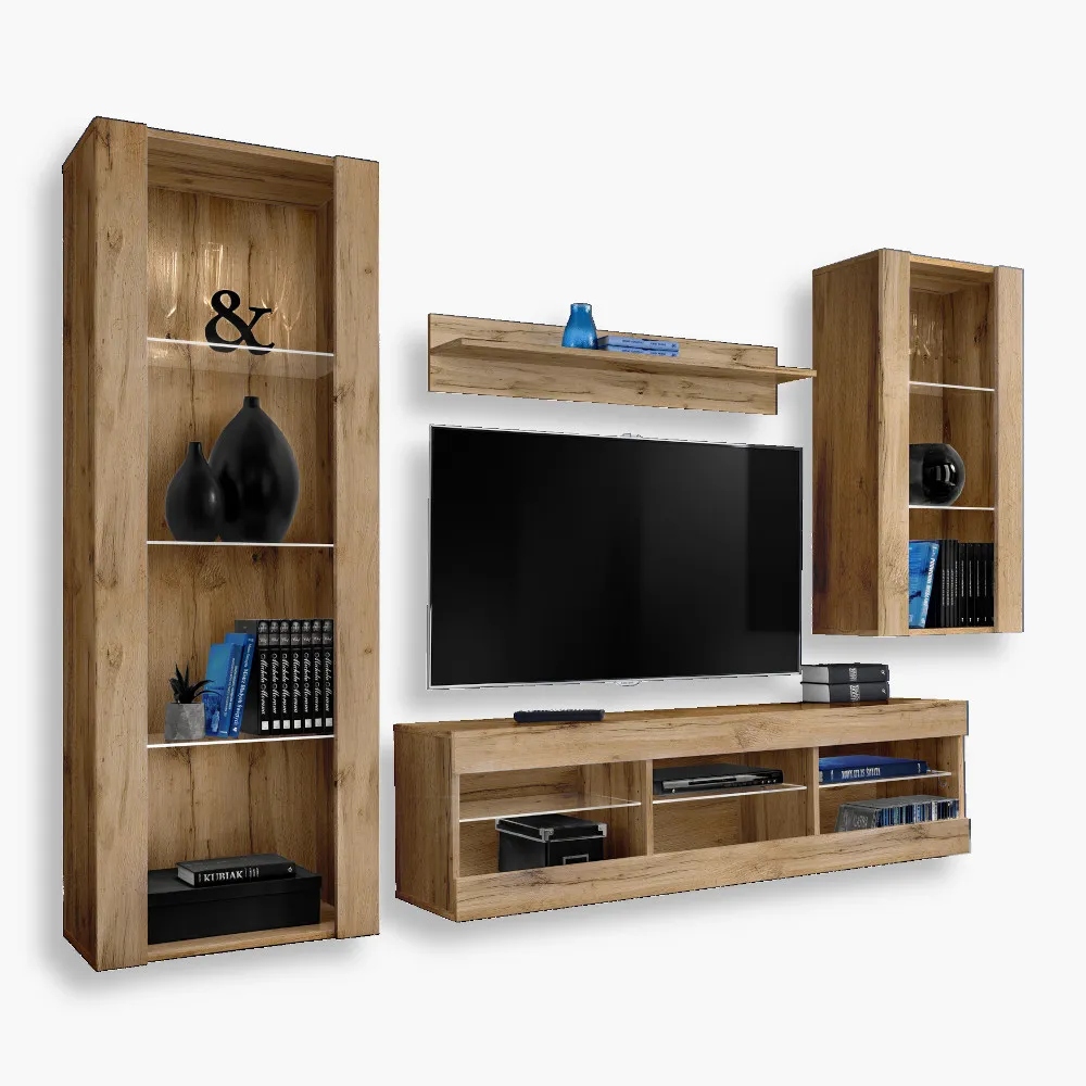 komodee Tivoli Medio Rtv sada do obývacího pokoje Dub Wotan