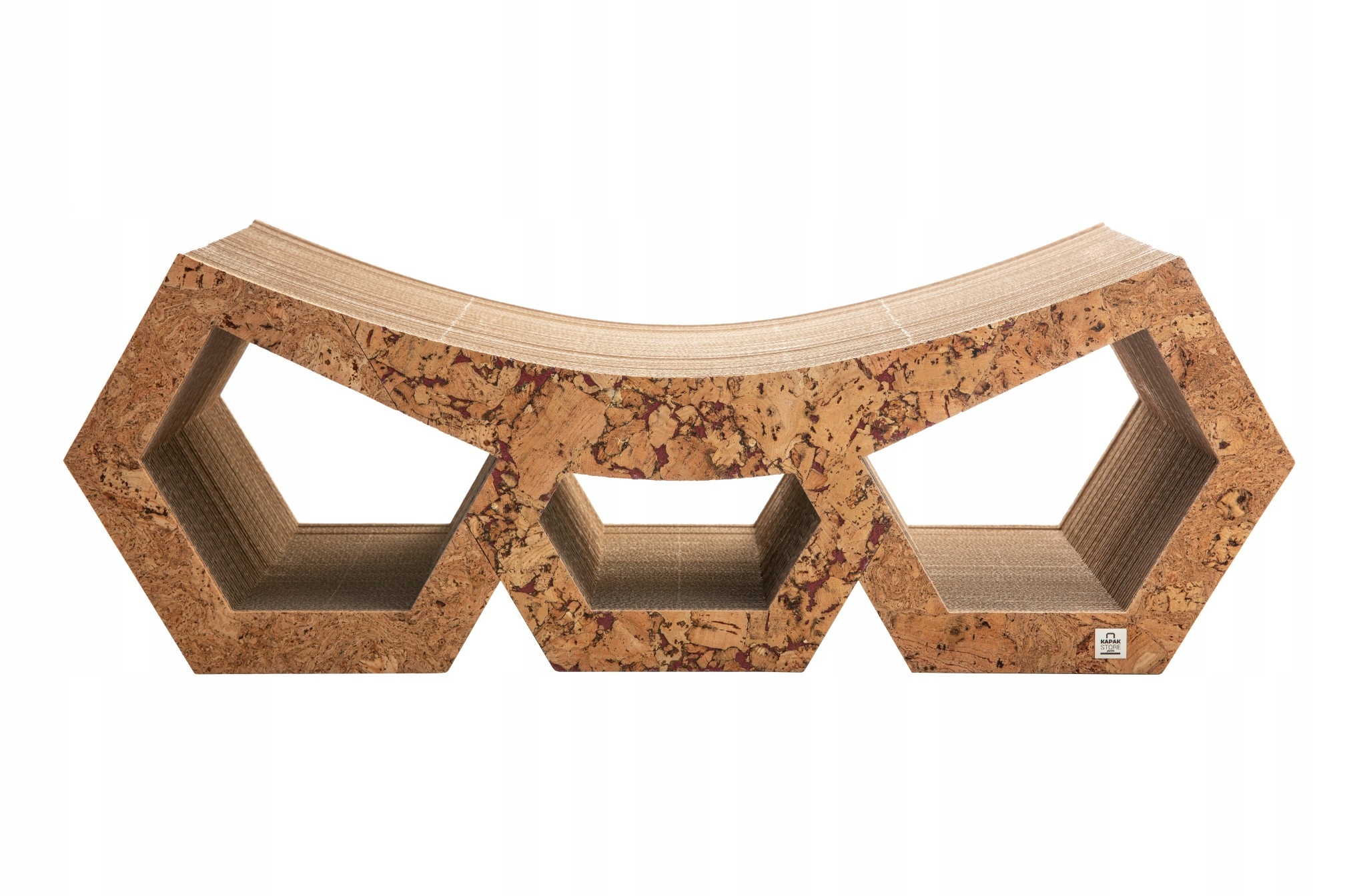 Drapak Pelíšek Pro Kočky Korek Diamond bordo škrabadlo pro kočky