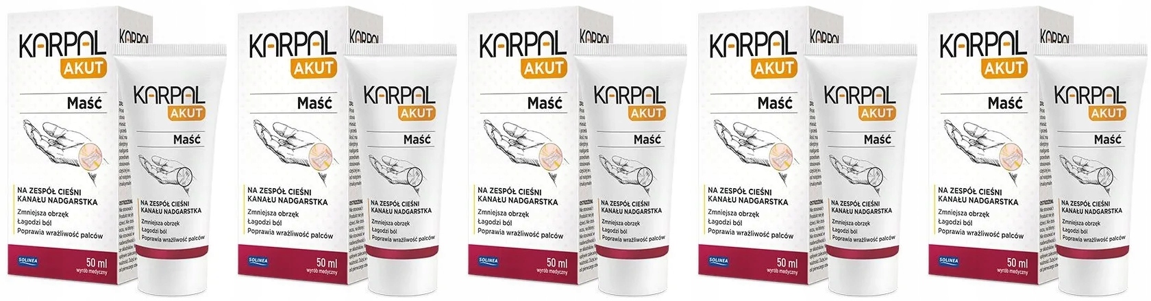Karpal Akut Maść Na Zespół Cieśni Nadgarstka 50ml
