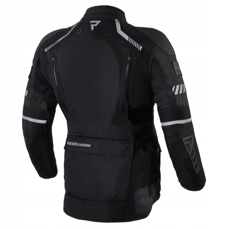 KURTKA TEKSTYLNA REBELHORN PATROL BLACK 5XL Rozmiar 5XL