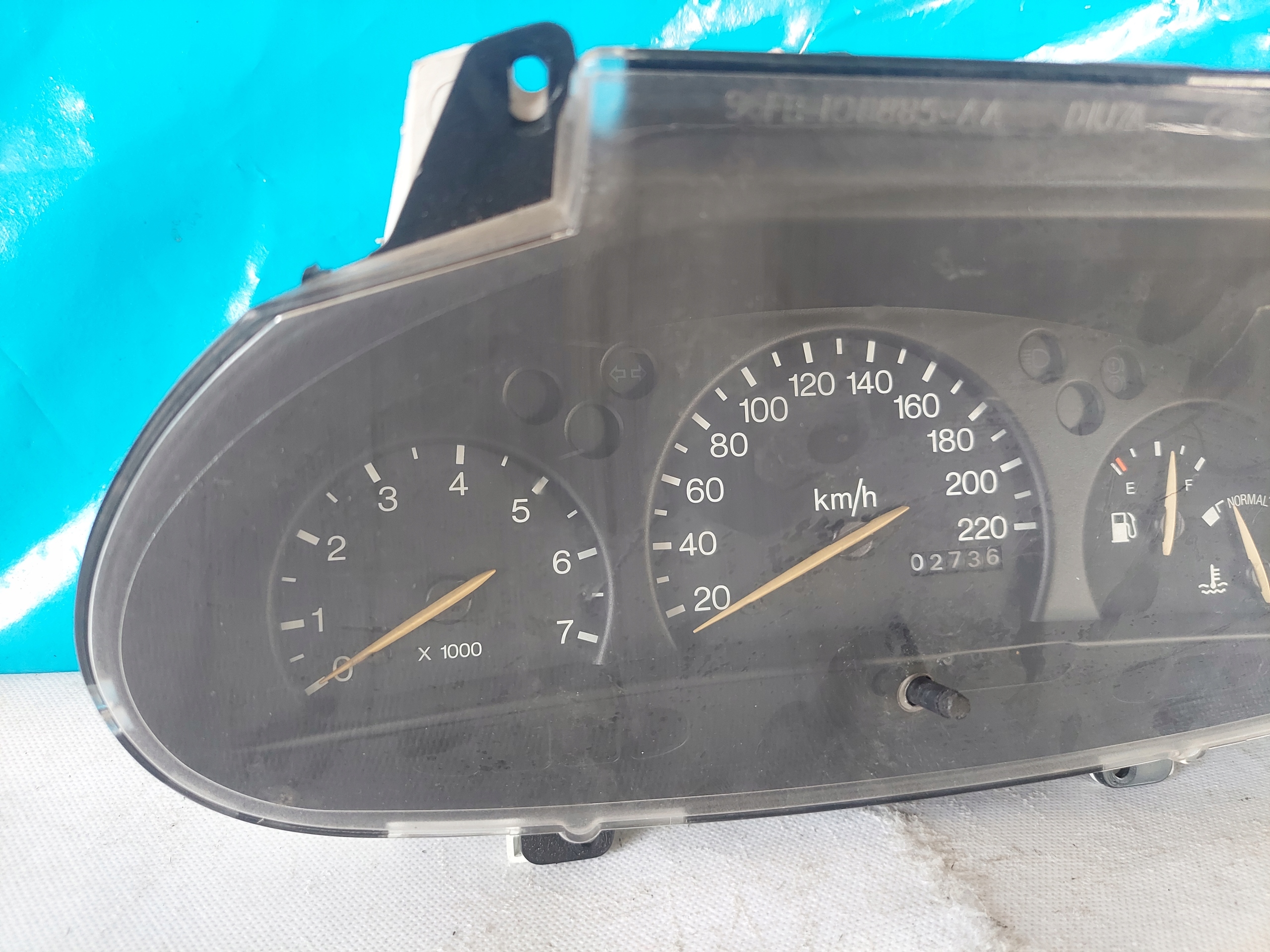 dials clock FORD ESCORT 1.4 B 96FB10849CE