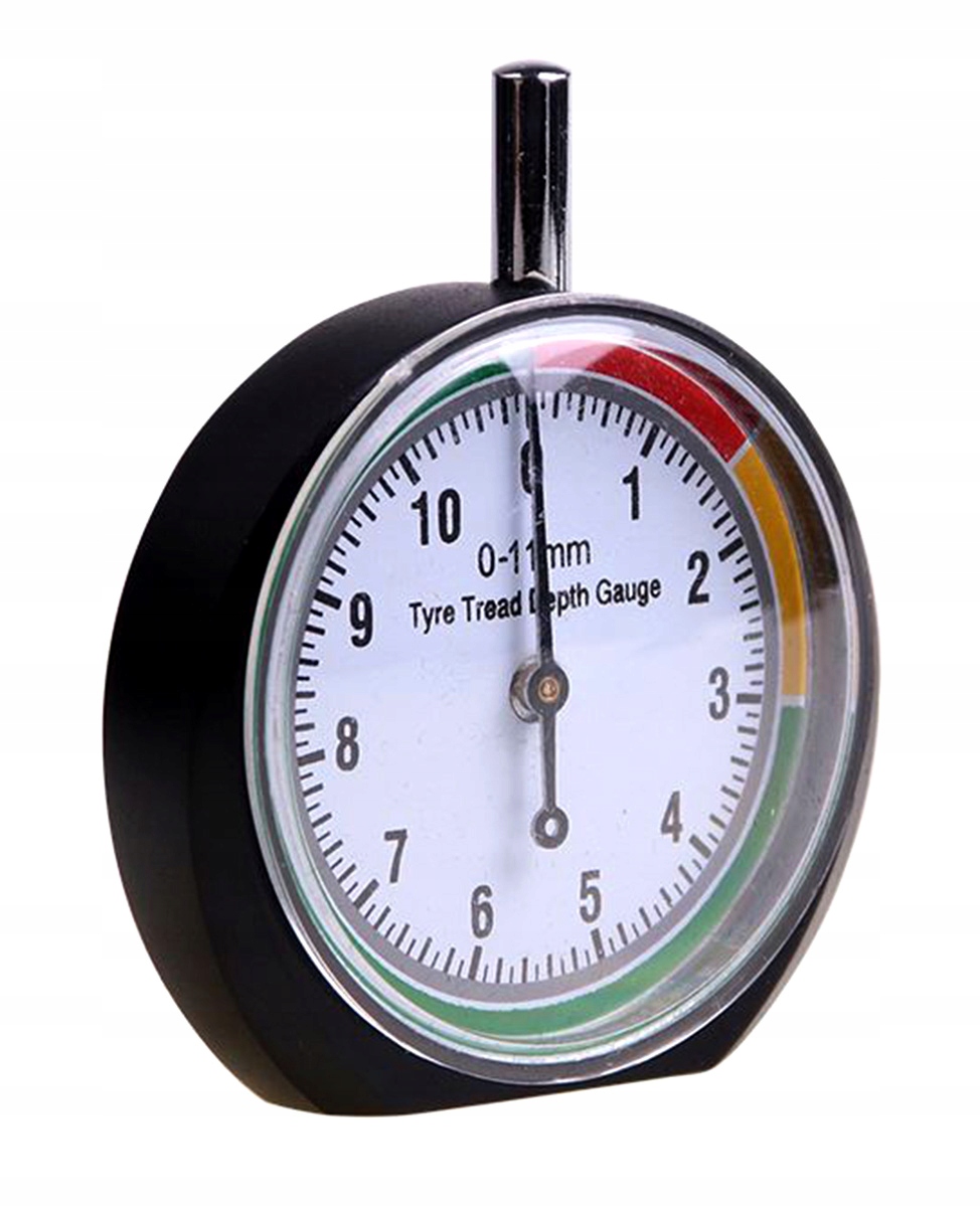 Miernik grubości wysokości bieżnika do opon 0-11mm/0,1mm tester analogowy Marka Aptel