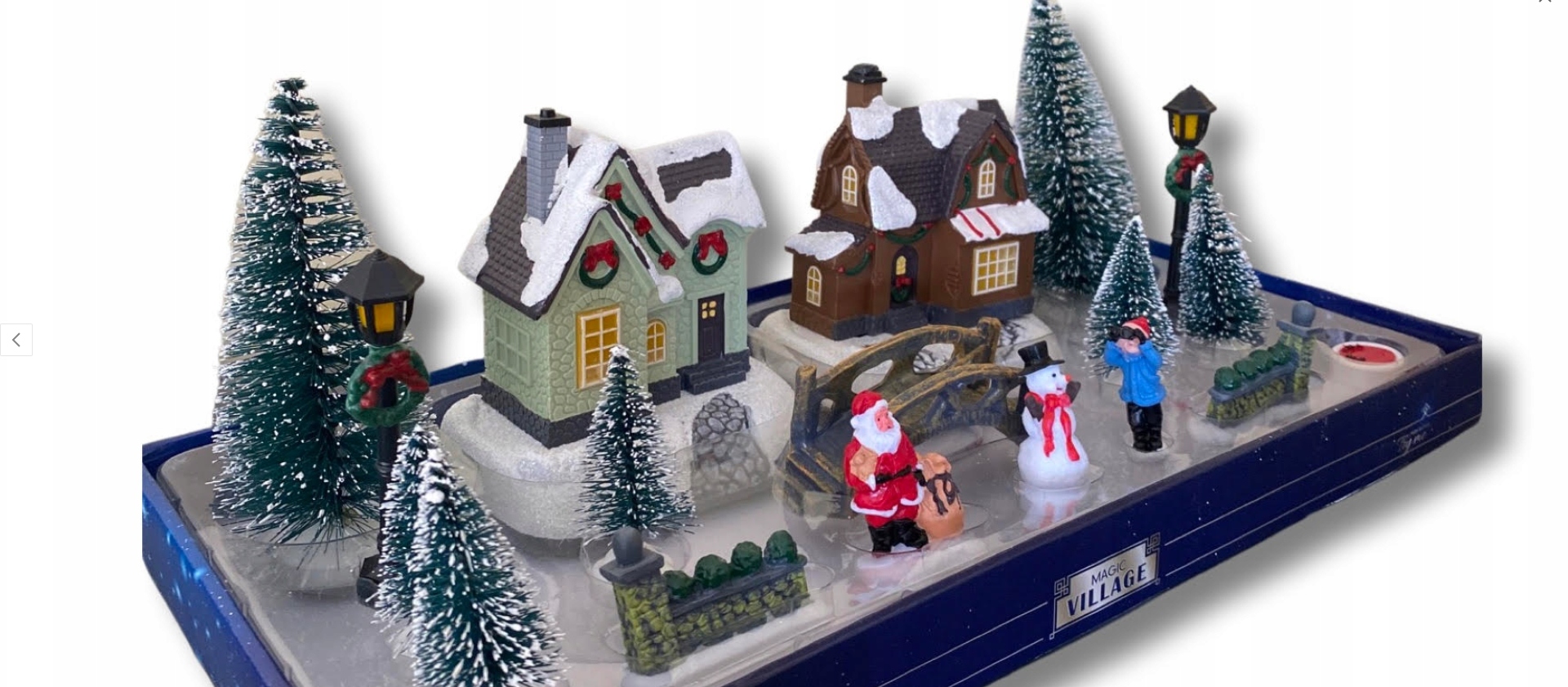 Wioska świąteczna Magic Village DEKORACJA ŚWIĄTECZNA Z OŚWIETLENIEM LED Wysokość produktu 14 cm