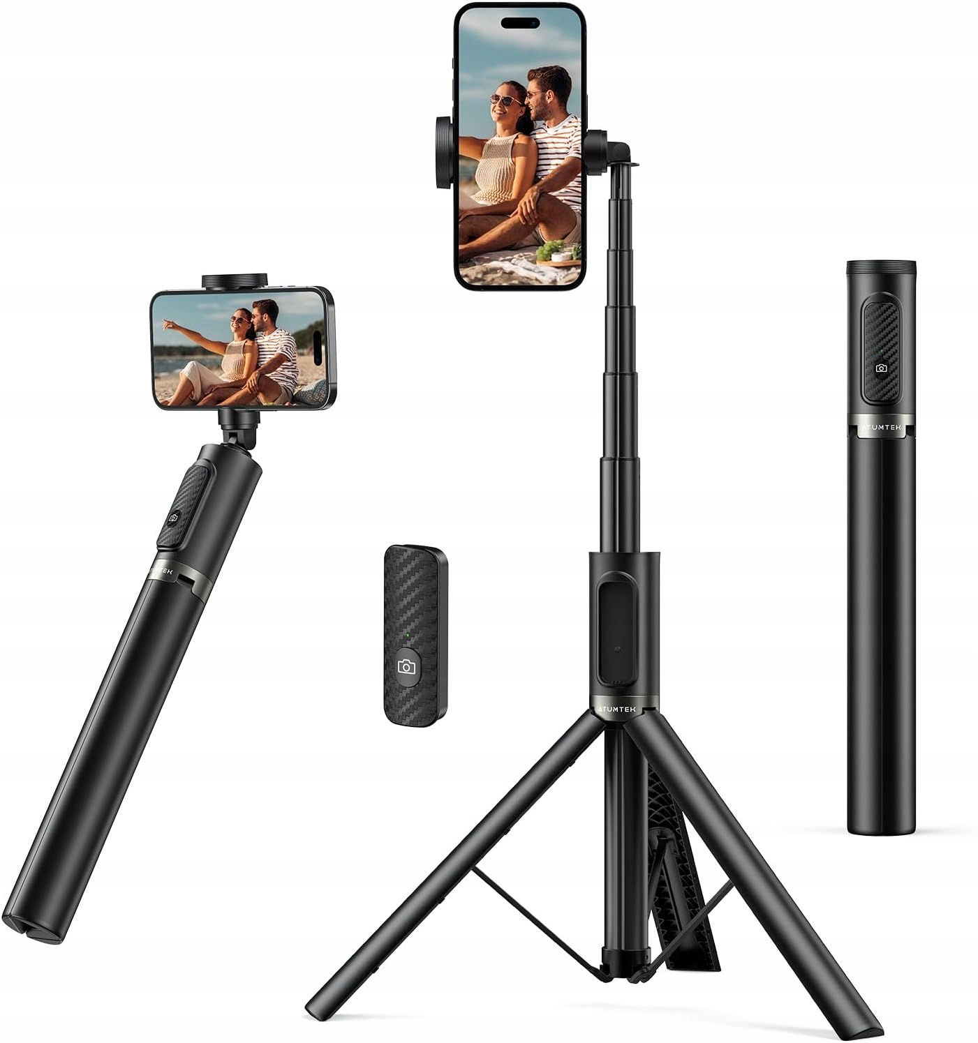 Selfie-stick ATUMTEK ATSS126 czarny