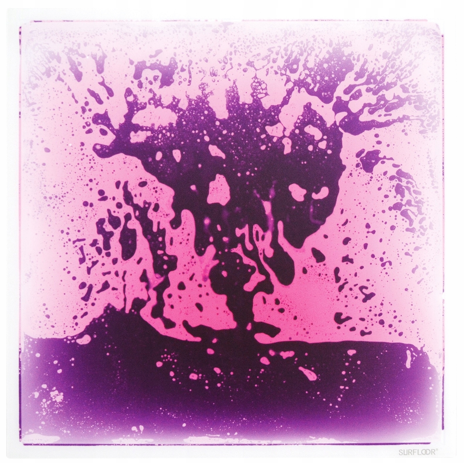 Sensoryczna płytka podłogowa 50x50cm purple/pink