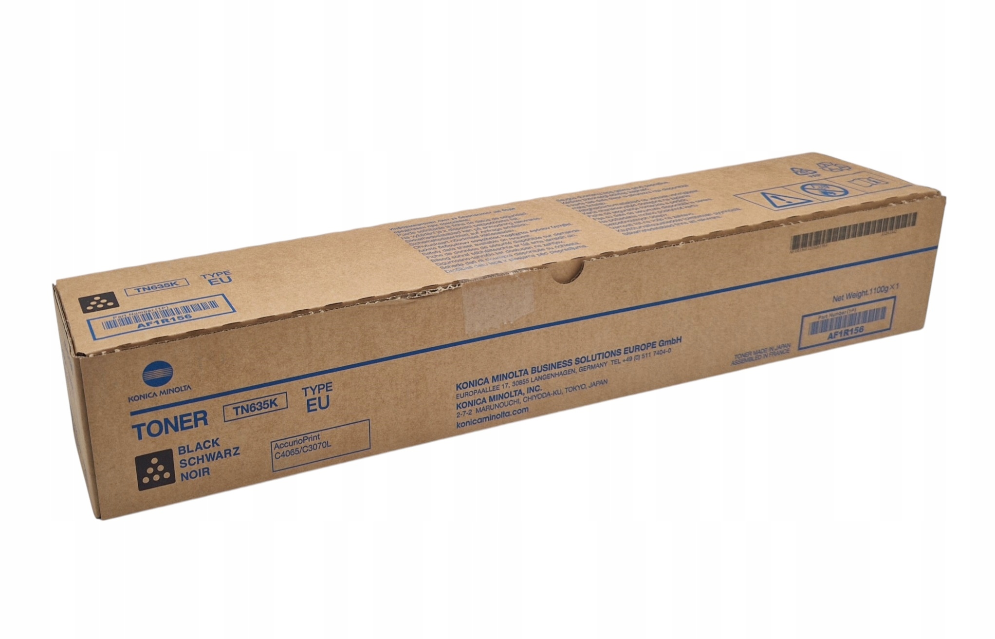 Toner Konica Minolta TN-635K AF1R156 Čierny AccurioPrint C3070L C4065