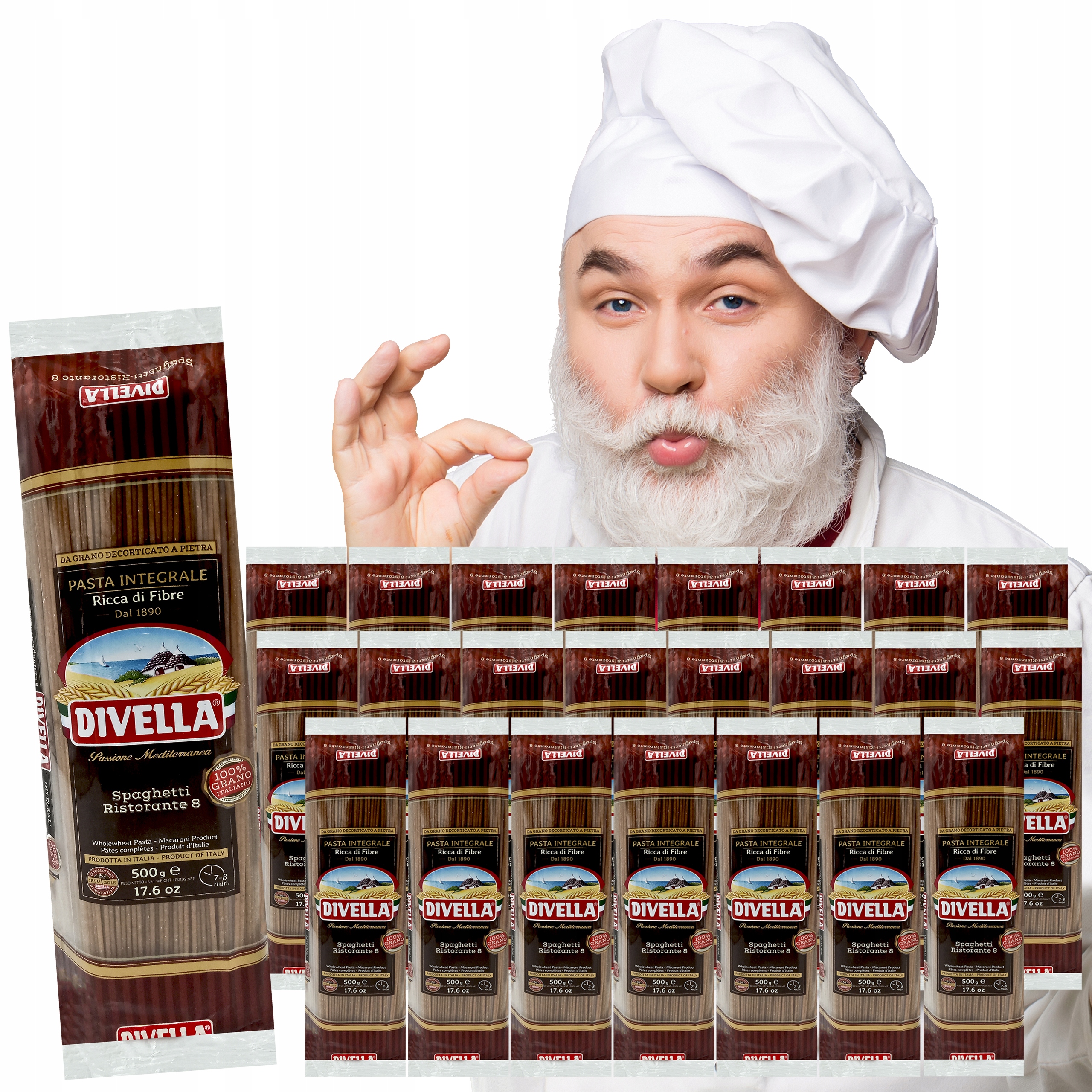 Levně Těstoviny Razové Špagety Divella 24X500 G