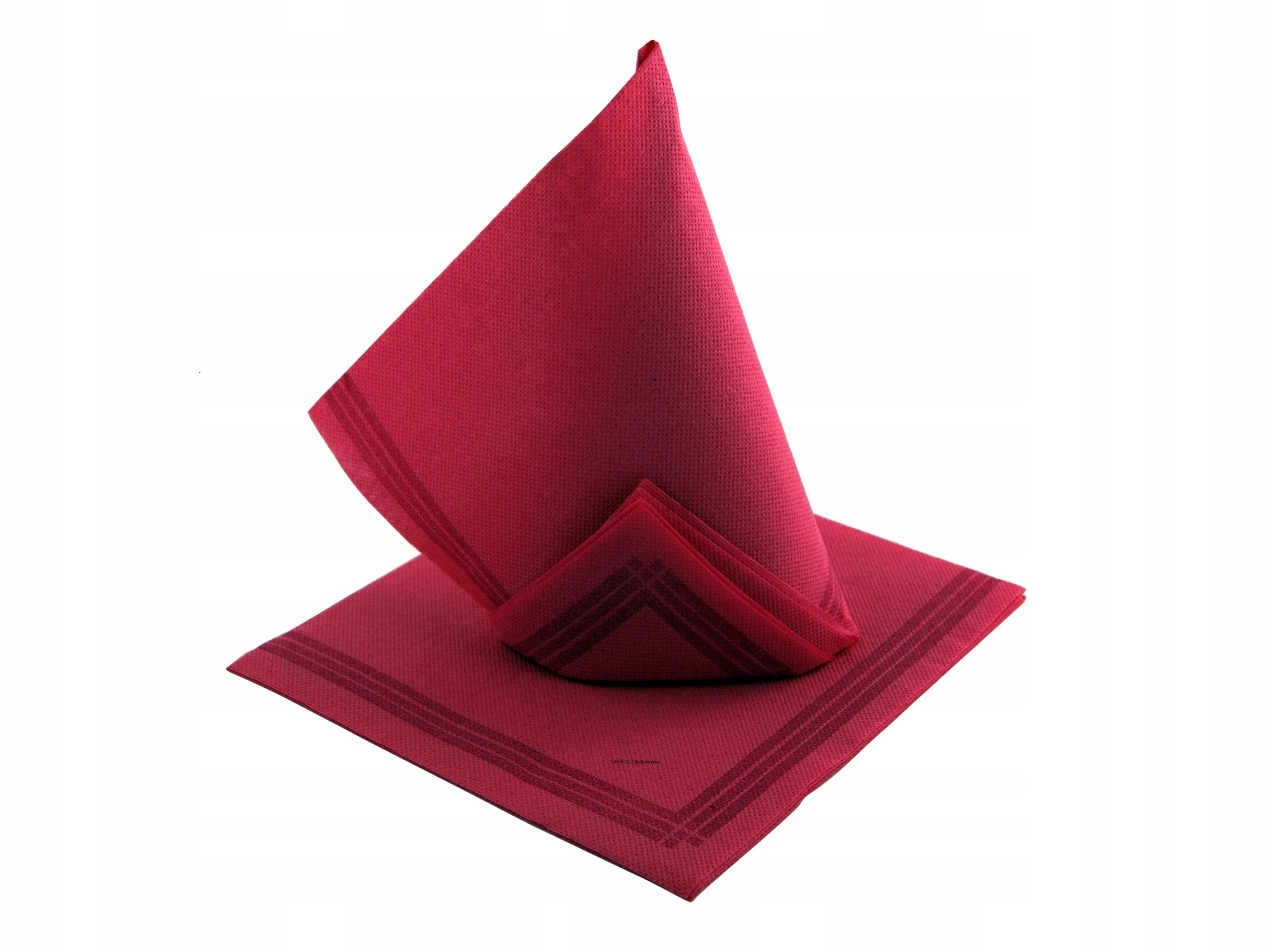 

Serwetki restauracyjne 38x38 malinowa 50szt