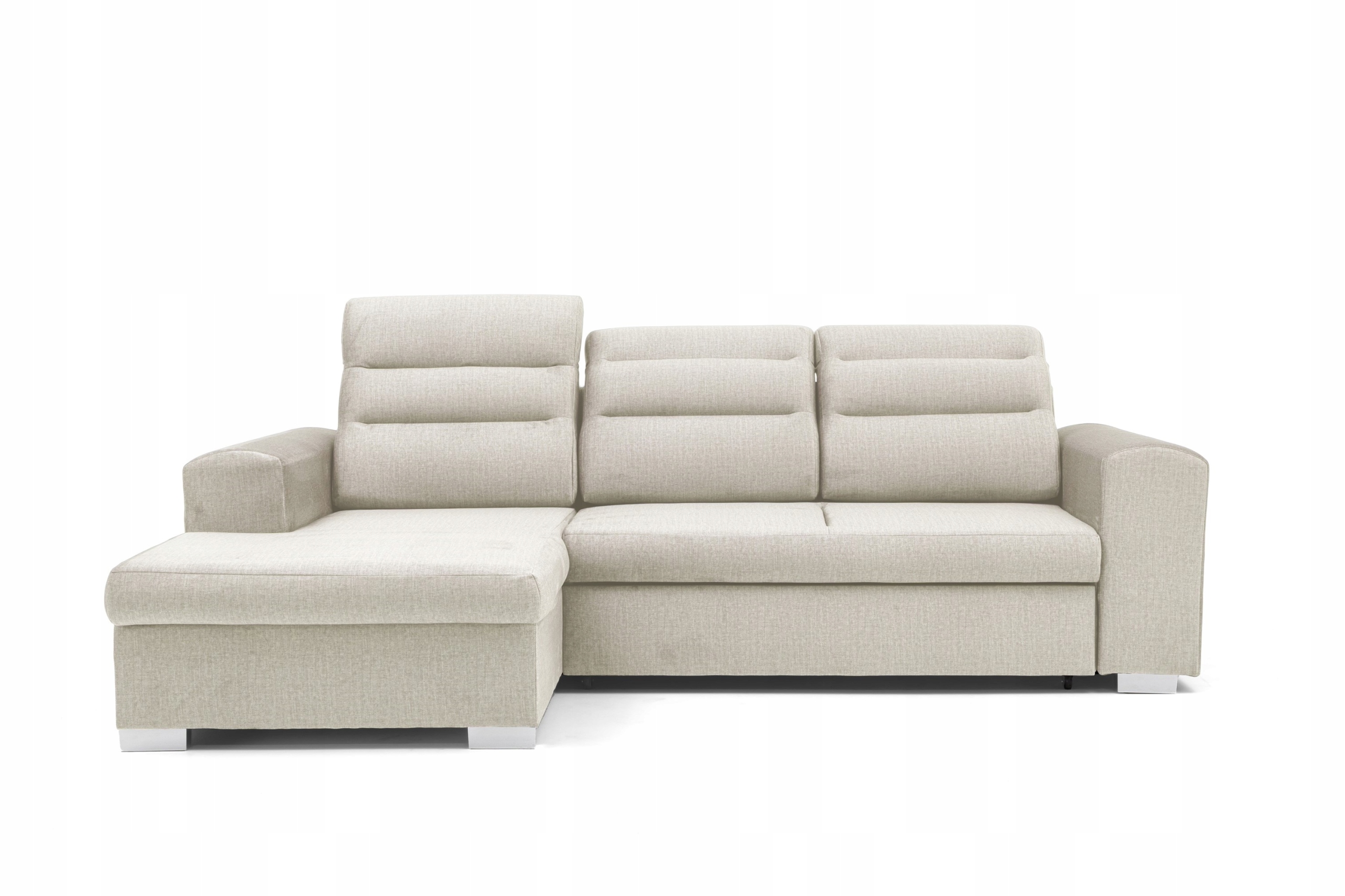 Rohová Sedací Souprava s funkcí spaní Cloud S Vysoké nastavitelné opěrky hlavy Kontejner