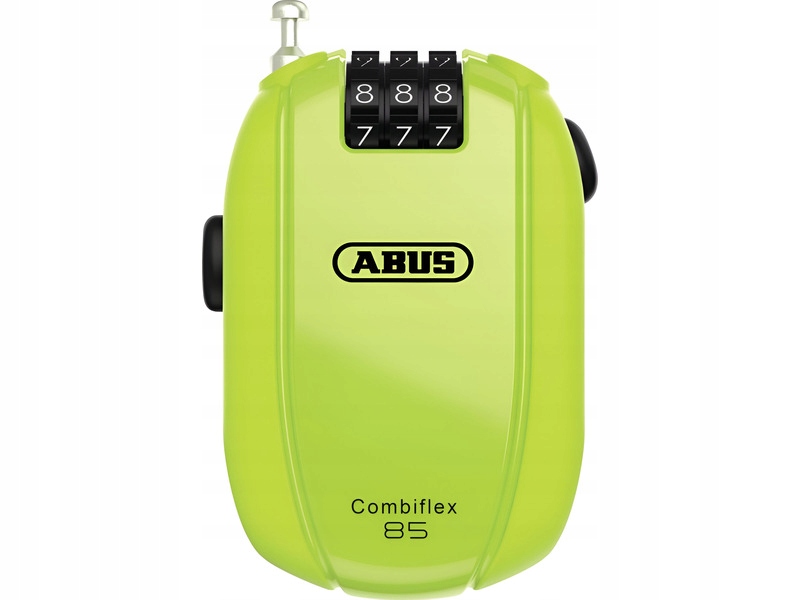 Zapięcie rowerowe Abus Combiflex Break 85 Linka Żółty
