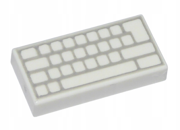 

Lego Płytka Płaska 1x2 Klawiatura (3069/6329575)