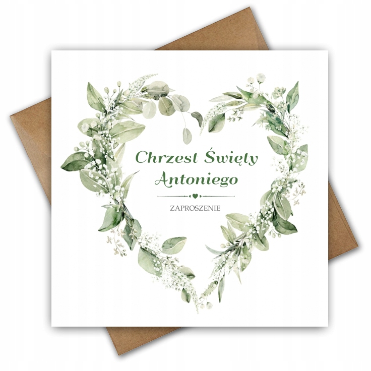 

Zaproszenia Chrzest i Roczek 2w1 Personalizowane