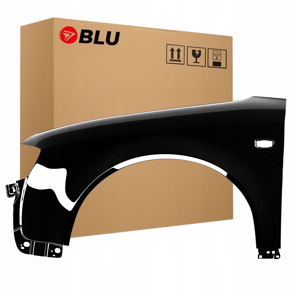 Blu Blatník Audi A4 B6 LZ9Y levý černý 00-04 přední