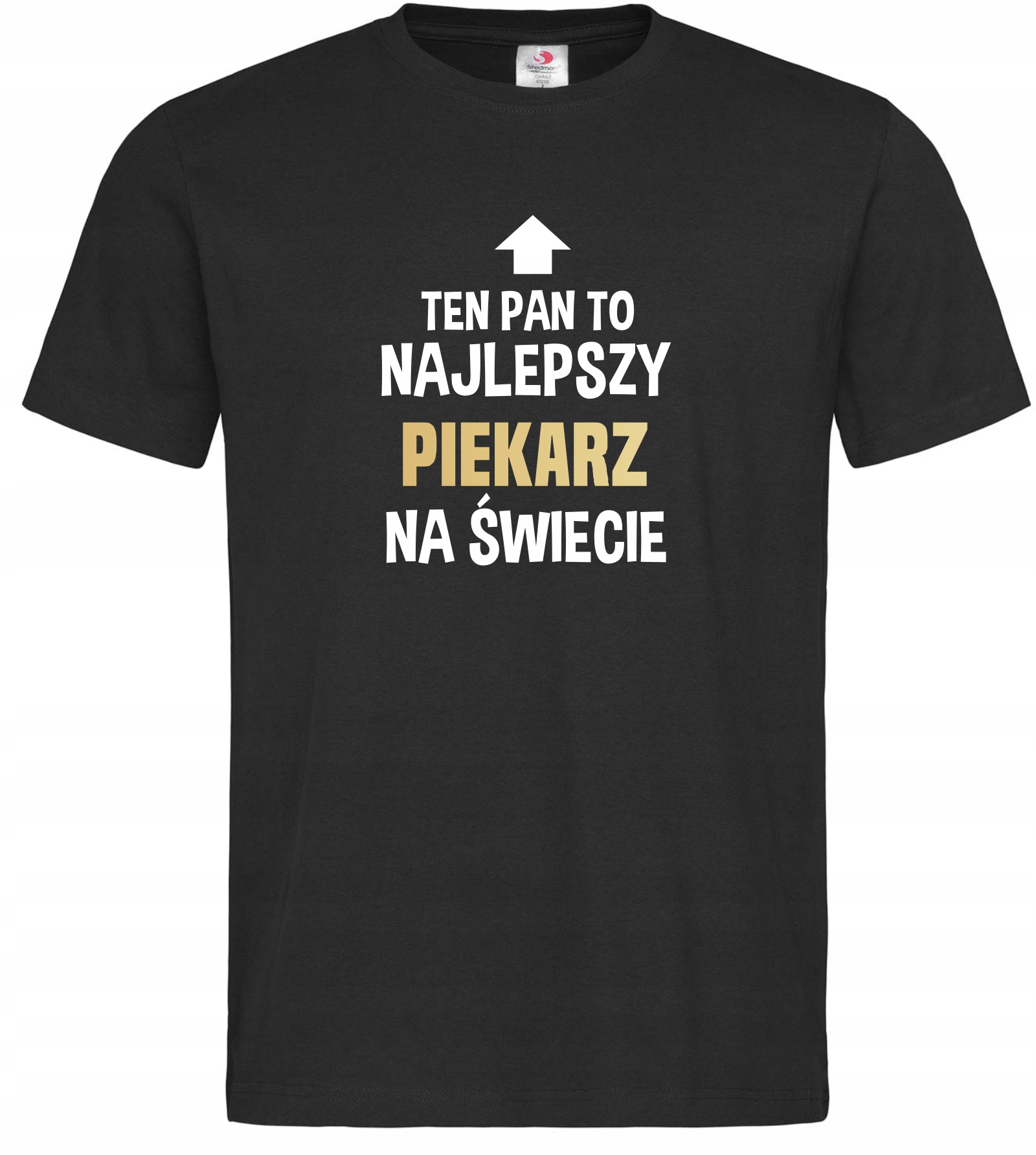 

koszulka Najlepszy Piekarz z nadrukiem zabawna M
