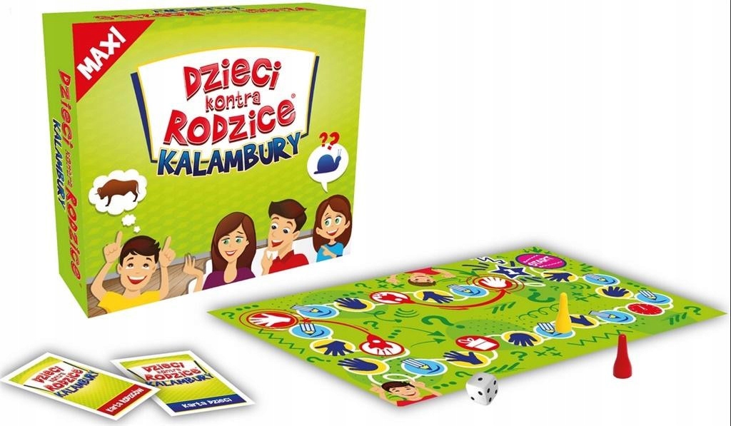 Kalambury Maxi kreatywna Gra Planszowa dla dzieci Planszówka ciekawa Duża
