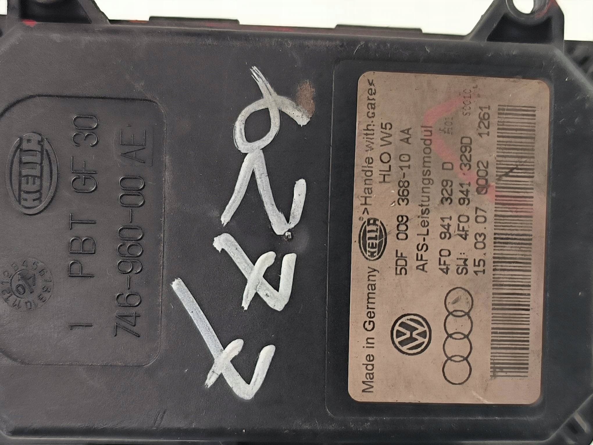 control unit module steering XENON 5DF00936810 AUDI A6 C6