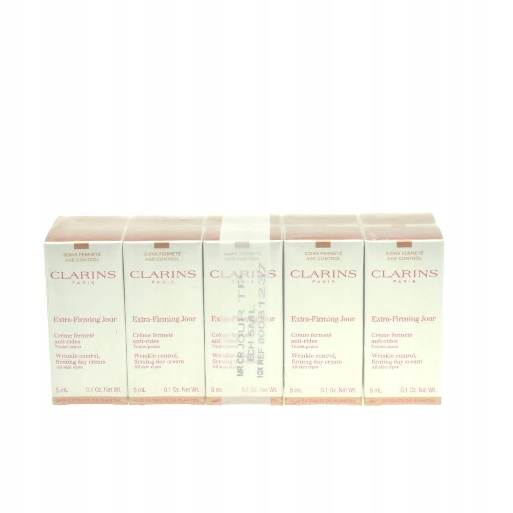 Clarins Extra-Firming Jour All Skin Types Tubki Zestaw 10x5ml