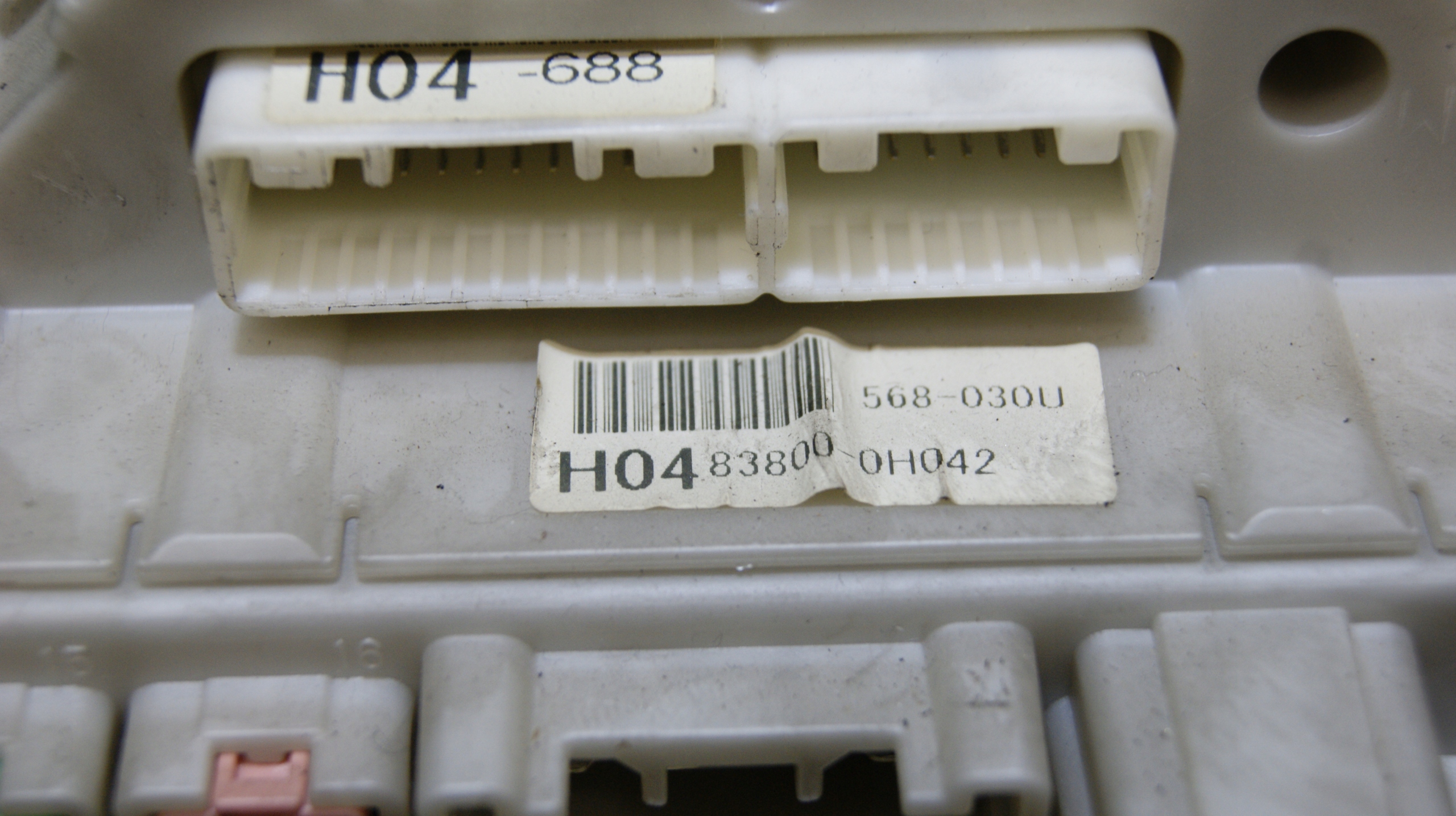 dials dials TOYOTA AYGO 83800-0H042
