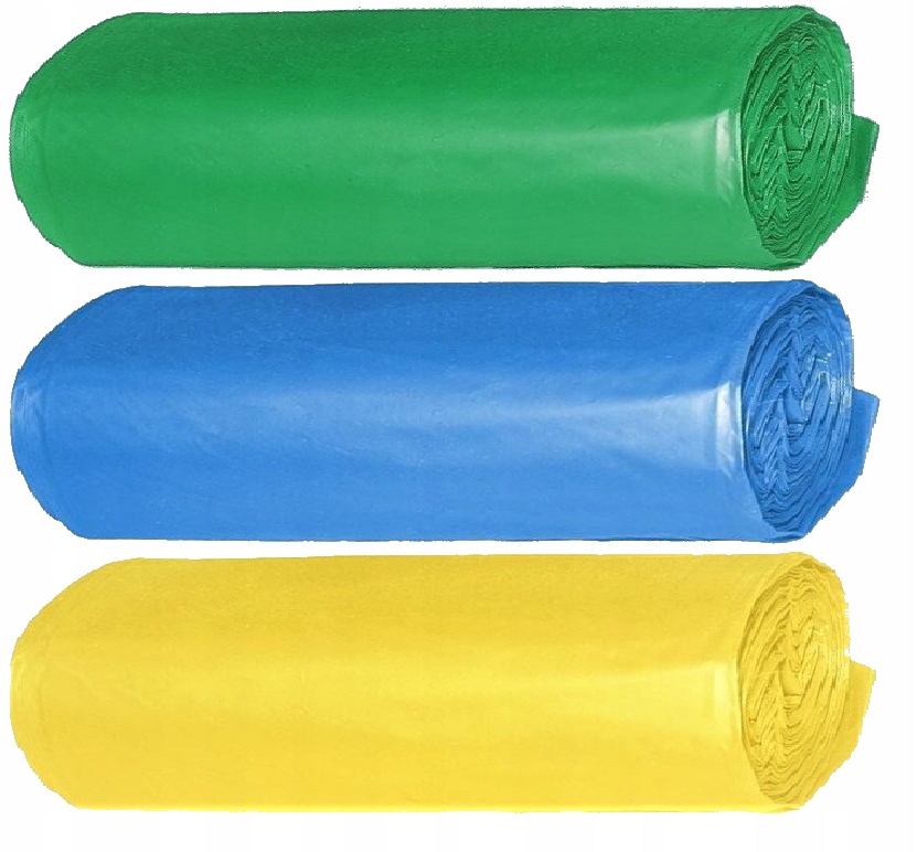 

Zestaw Worków Na Śmieci Do Segregacji 3X120L 25SZT