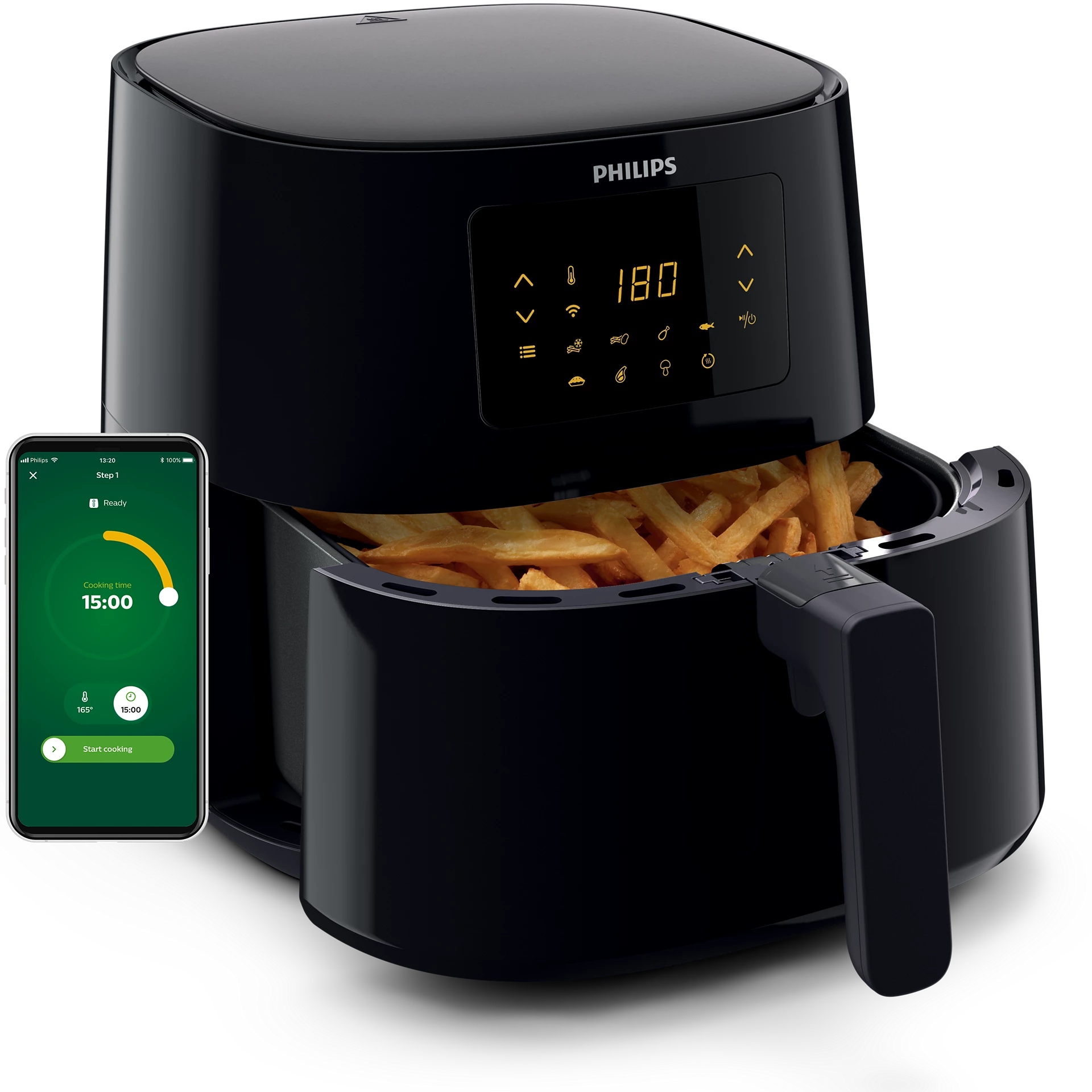 PHILIPS Airfryer XL Essential 2000W 1200g Wifi Black — miniatura 14