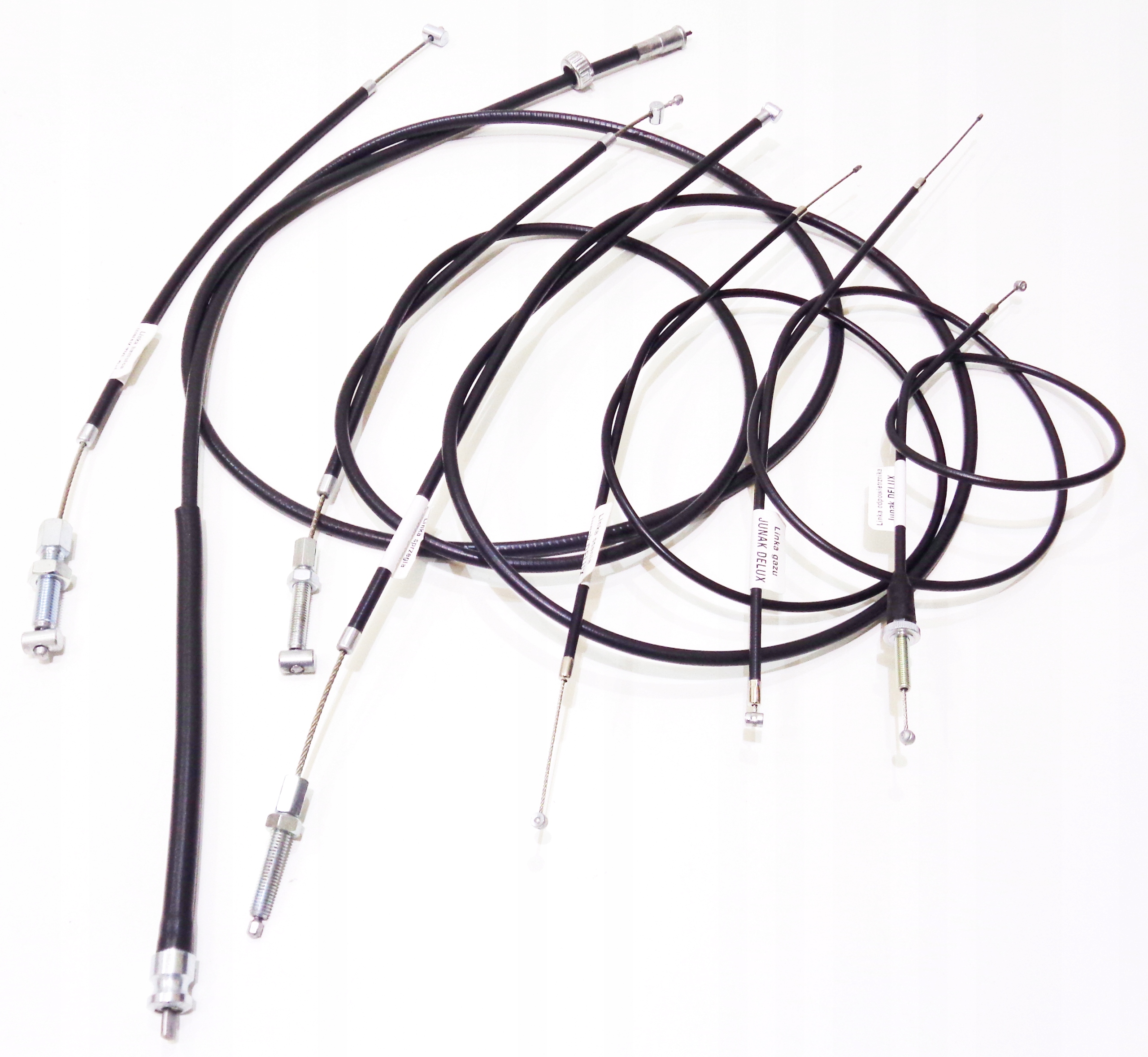 05676 - Комплект тефлоновых кабелей DELUX JUNAK M10 M07 черный