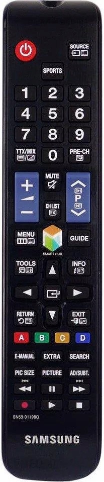 Пульт дистанционного управления Samsung BN59-01198q черный