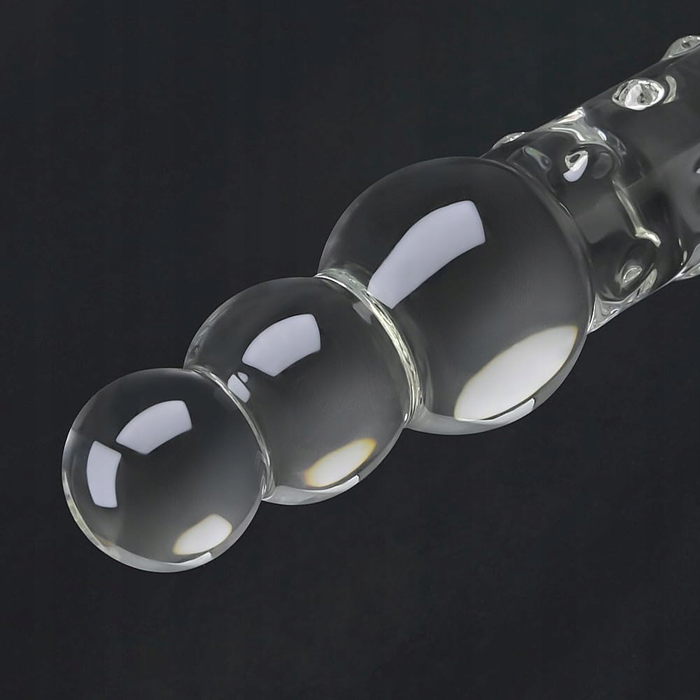 SXOVO Dildo Realistyczny 25cm Szkło Analkule G-Punkt Prostata Stymulacja — miniatura 5