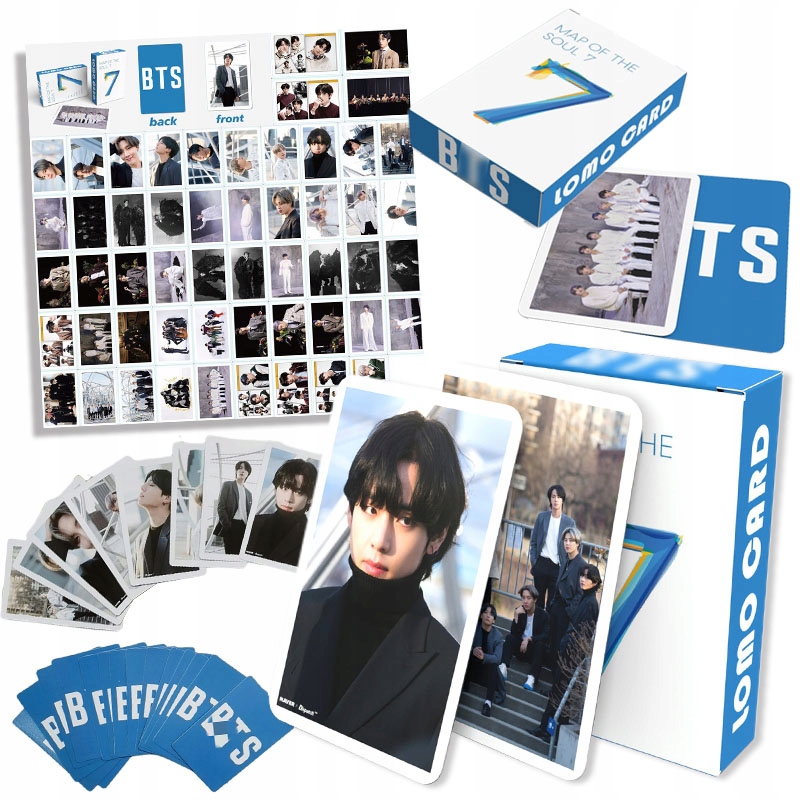 55 Kart Zdjęcia Plakaty Nowy Idol Zestaw Lomo Bts Map Of The Soul 7
