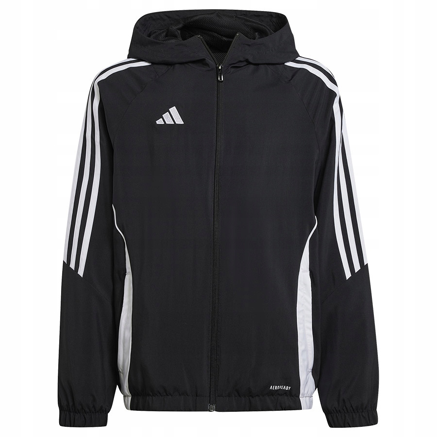 Kurtka adidas Tiro 24 Windbreaker Jr IM8798 czarny 128 cm