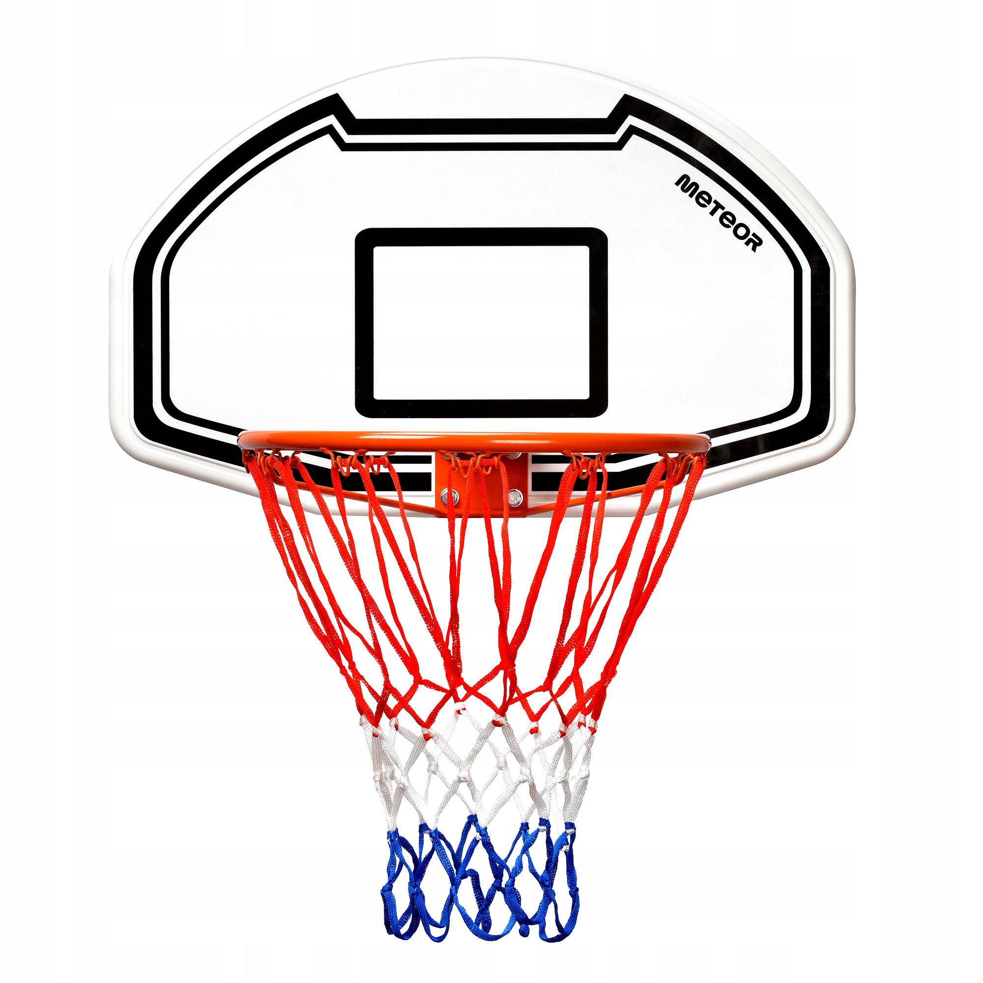 ZESTAW TABLICA DO KOSZYKÓWKI 71x45 KOSZ OBRĘCZ Model Philadelphia