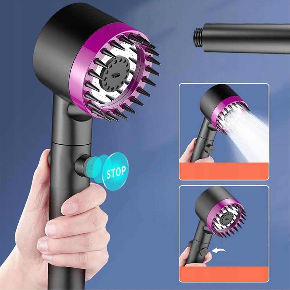 WYSOKOCIŚNIENIOWA SŁUCHAWKA PRYSZNICOWA OSZCZĘDNA RĄCZKA POD PRYSZNIC Linia 1