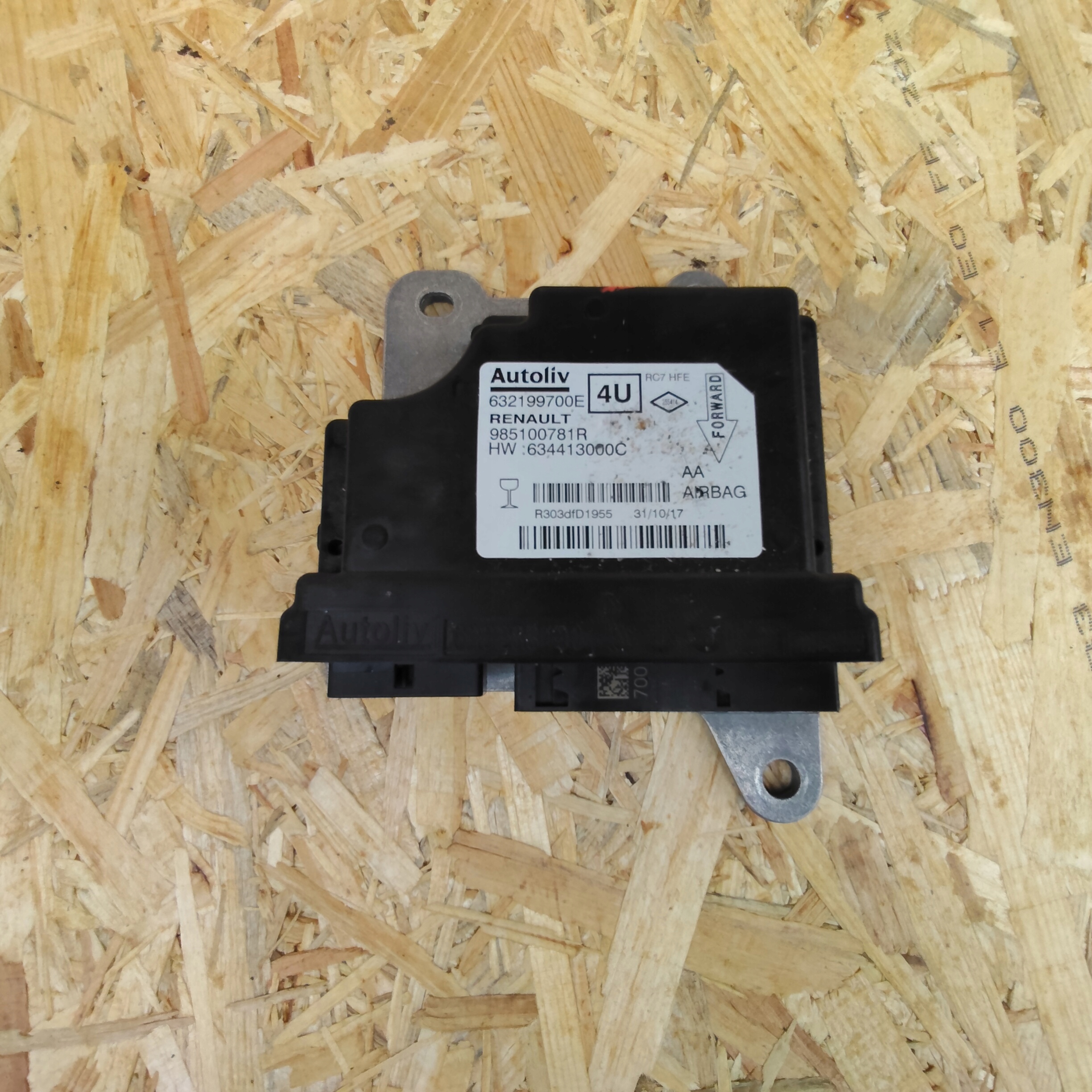 SENSOR Airbag RENAULT KADJAR 985100781R