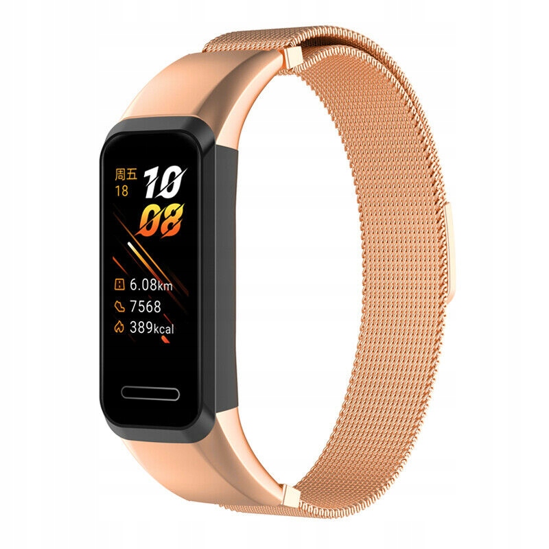 BRANSOLETA MILANESE PASEK DO HUAWEI BAND 4 -KOLORY