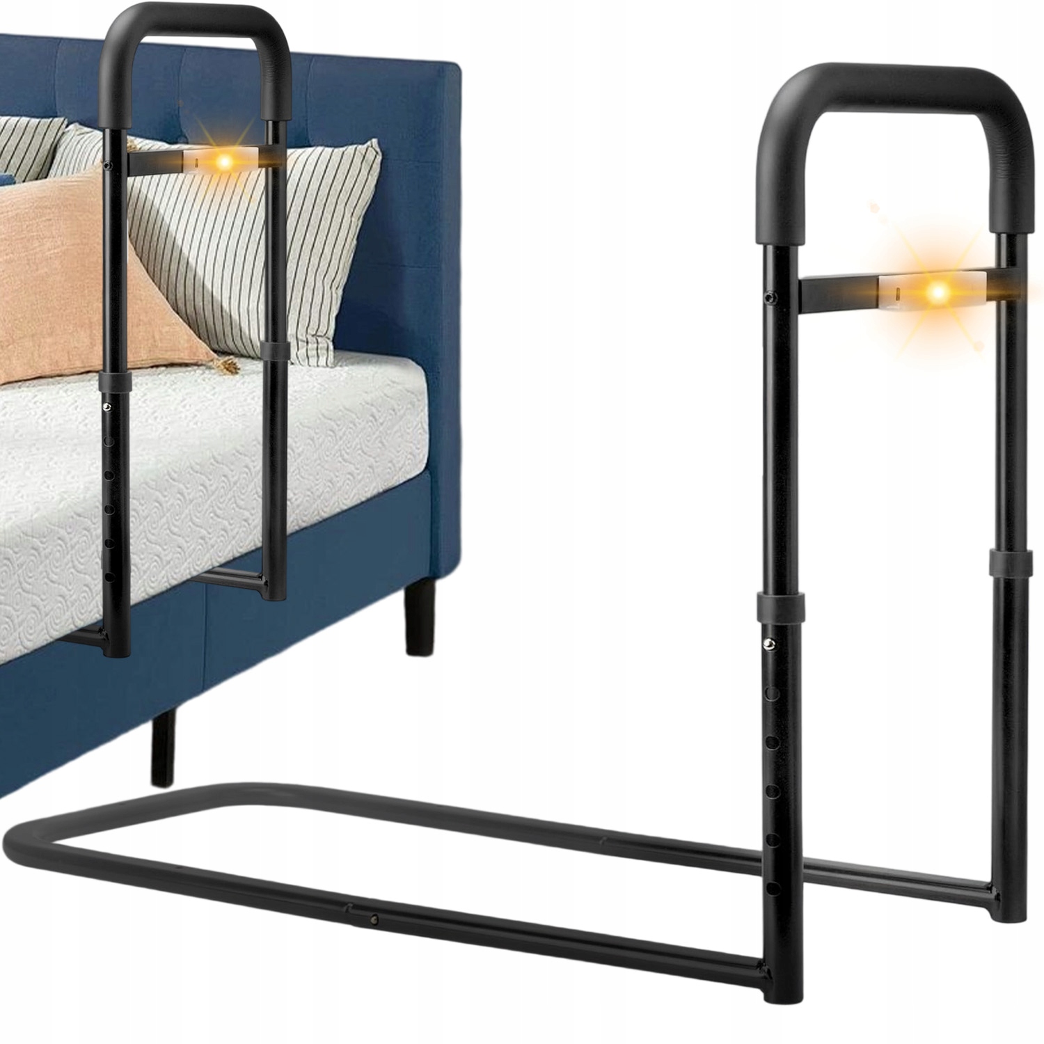 Poręcz Przyłóżkowa Ułatwiająca Wstawanie Z Łóżka Z Regulacją Wysokości