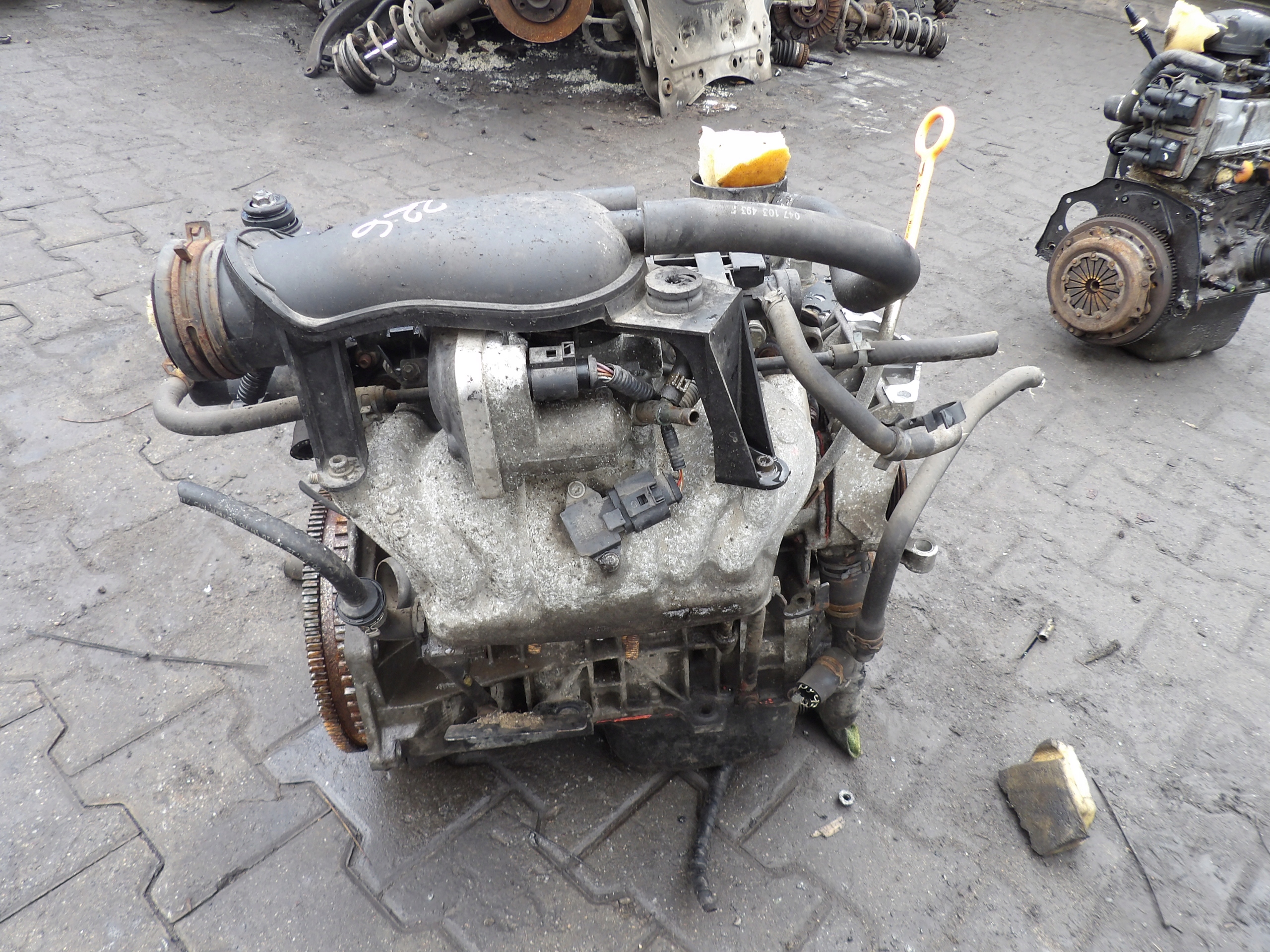 Skoda Fabia and 1,4 44KW 60KM engine complete AZF