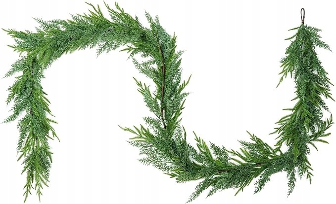 Vánoční girlanda na stromeček 180 cm, hustá, zelená, umělé jehličí
