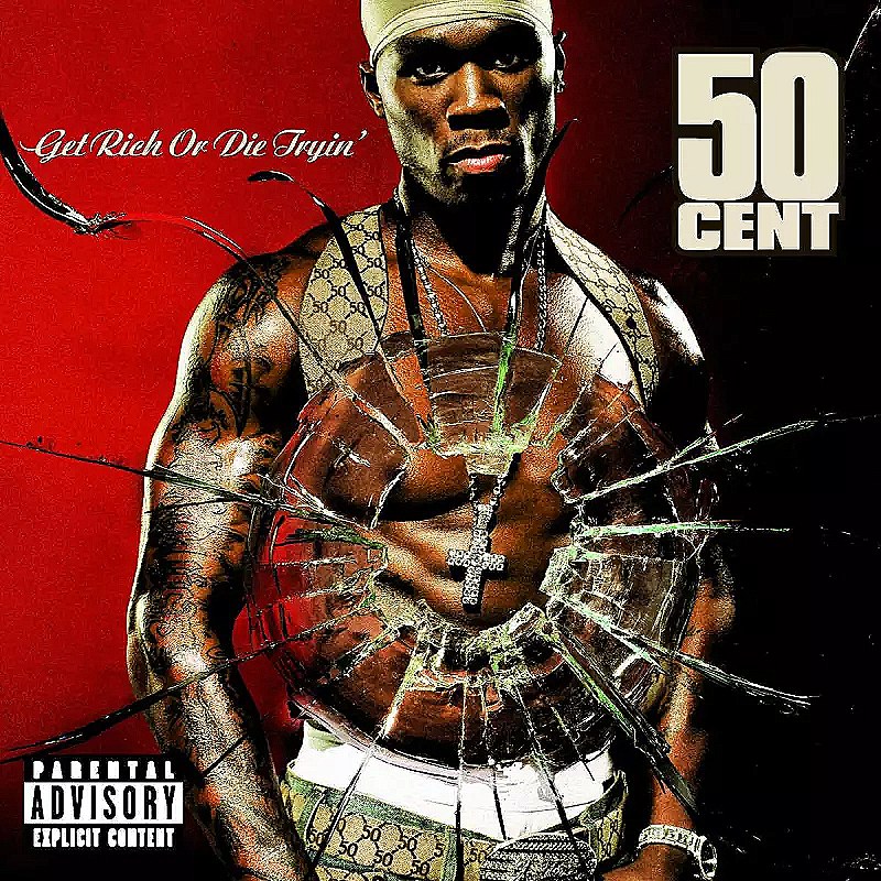2LP 50 Cent: Get Rich Or Die Tryin' 180g Vinyl Reissue 2023