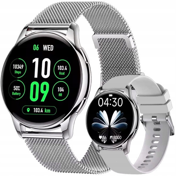 Zegarek Smartwatch Rubicon RNCF30 silver