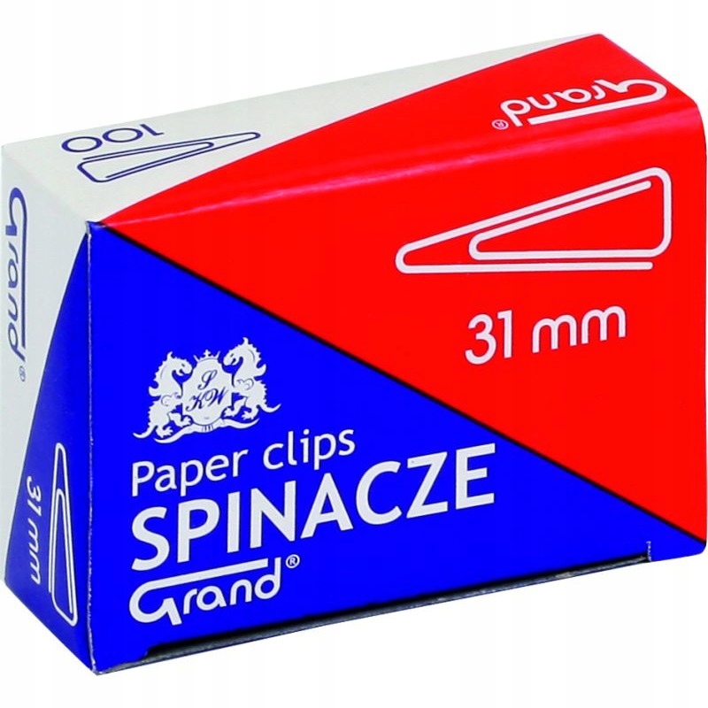 

Spinacze Trójkątne 31 MM Biurowe (100)