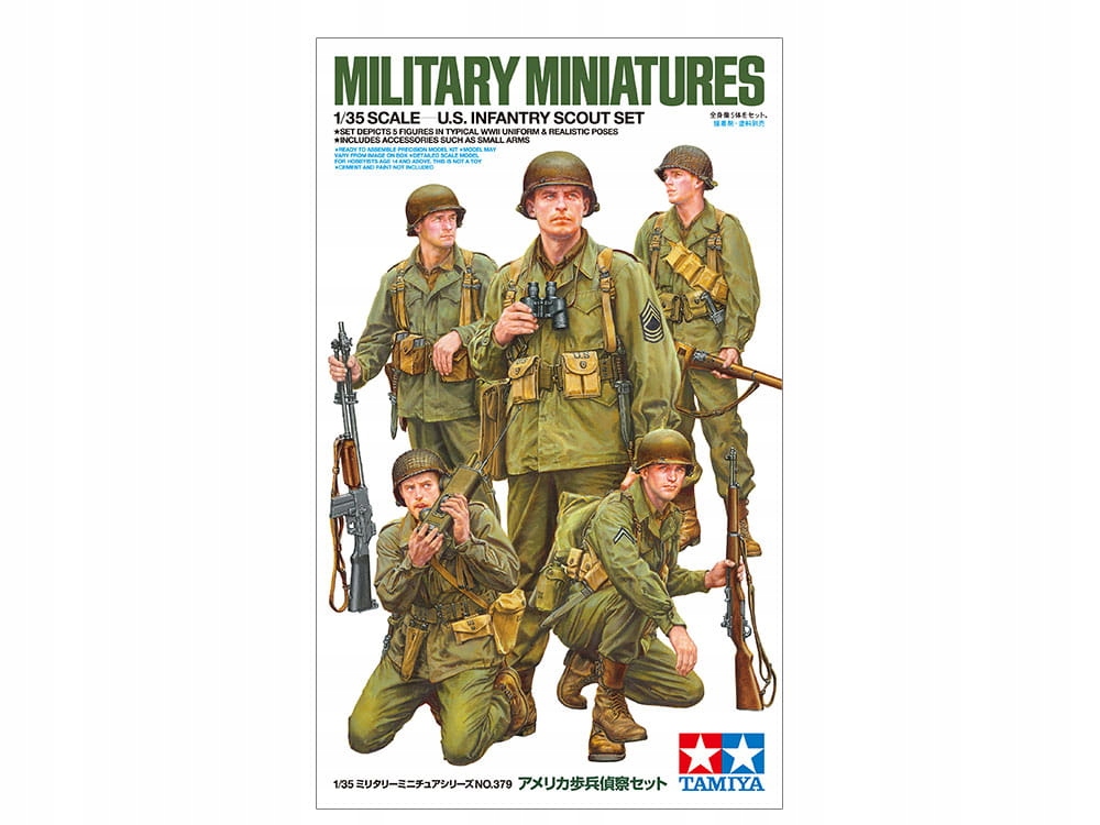 Sada Us Infantry Scout 1:35 Tamiya 35379