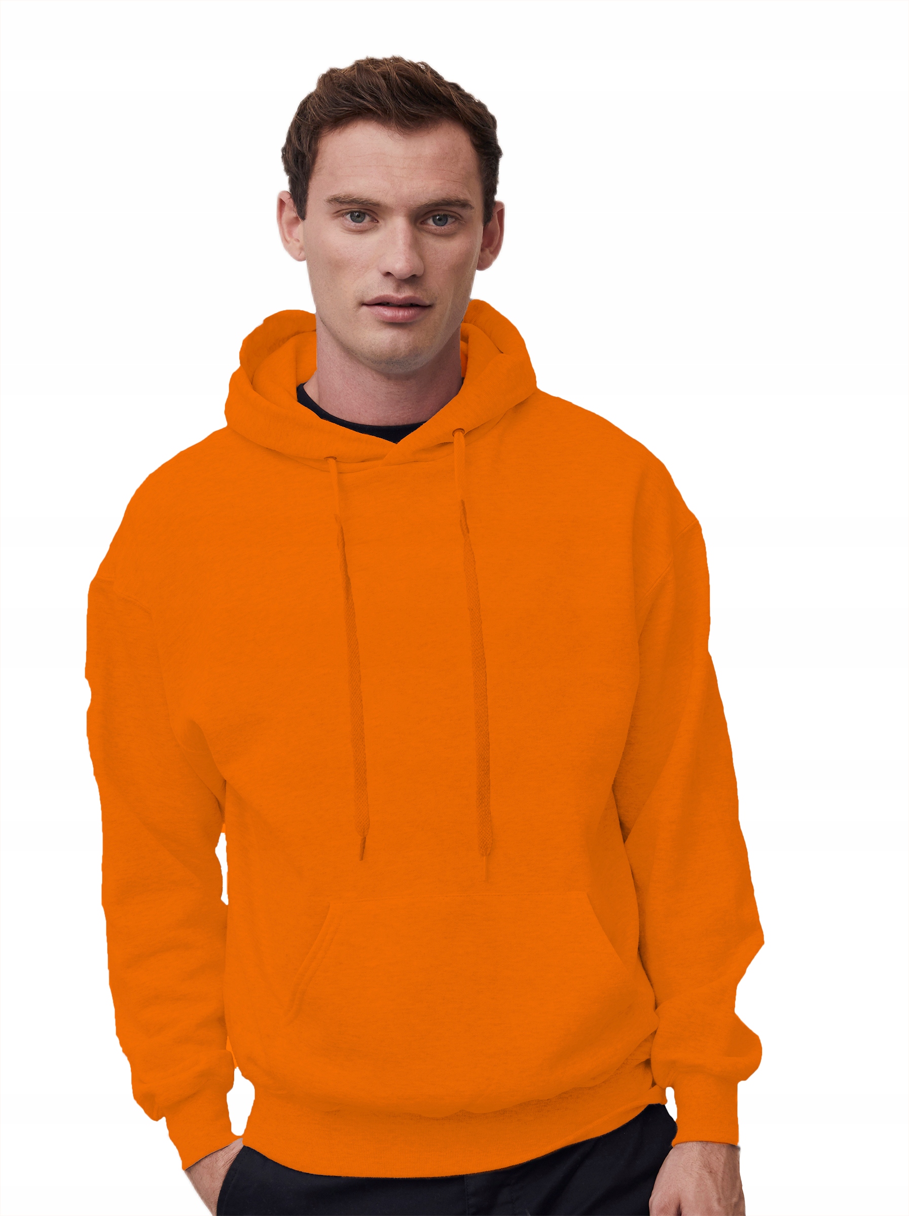 

Bluza z kapturem męska Fruit Classic, pomarańcz L