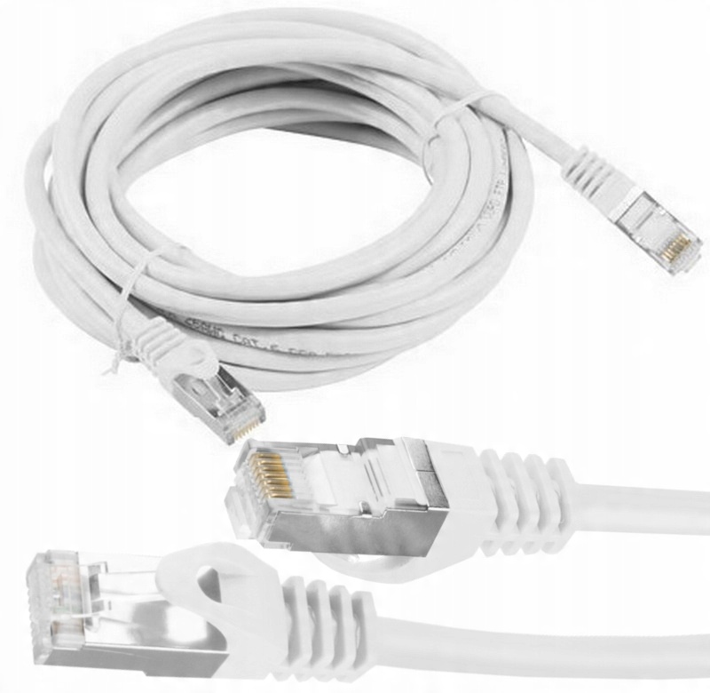

Kabel sieciowy Lan Ethernet kat 6 Ftp RJ45 10m