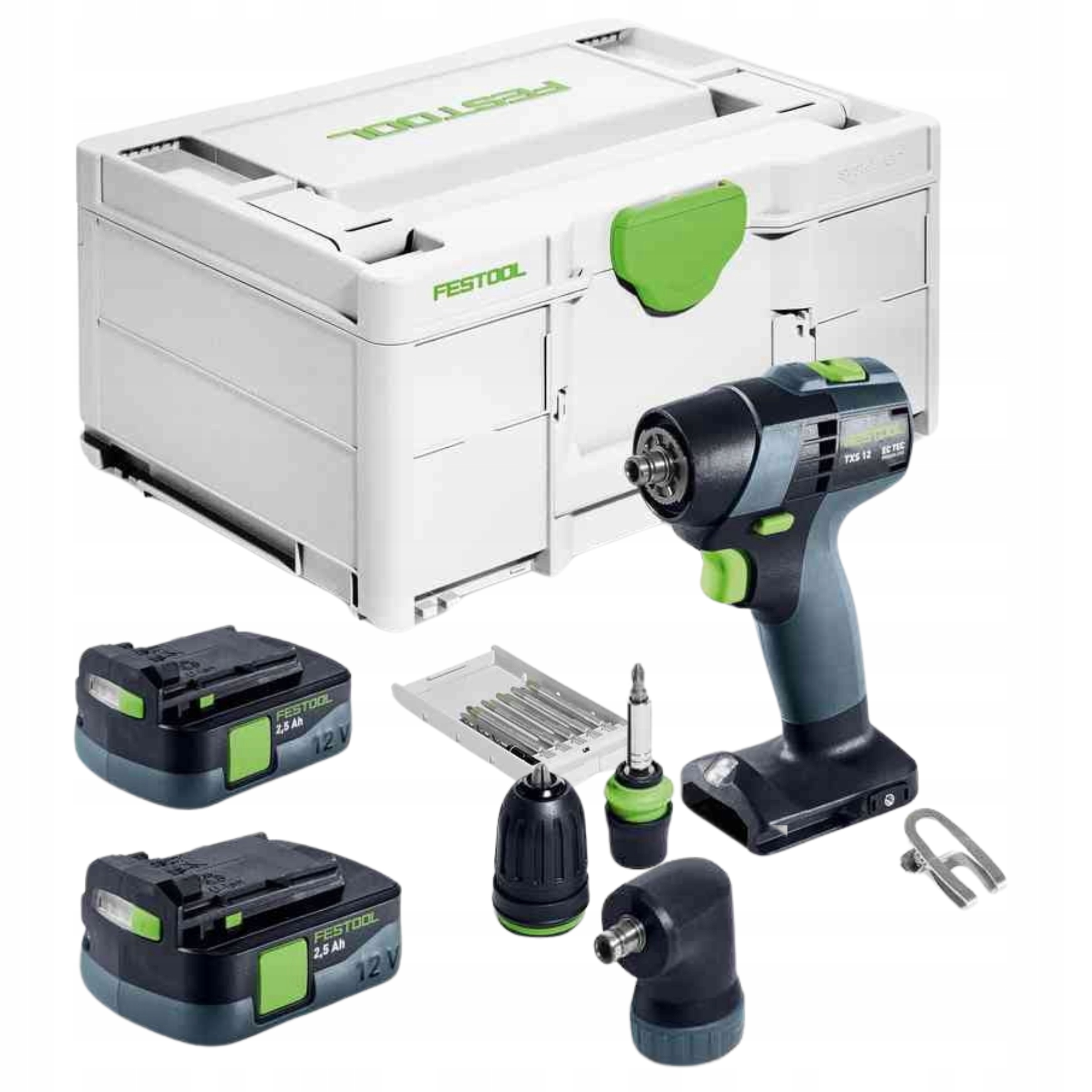 Festool Akumulátorový aku vrtačka Txs 18 C 3,0-Set Bez Nabíječky