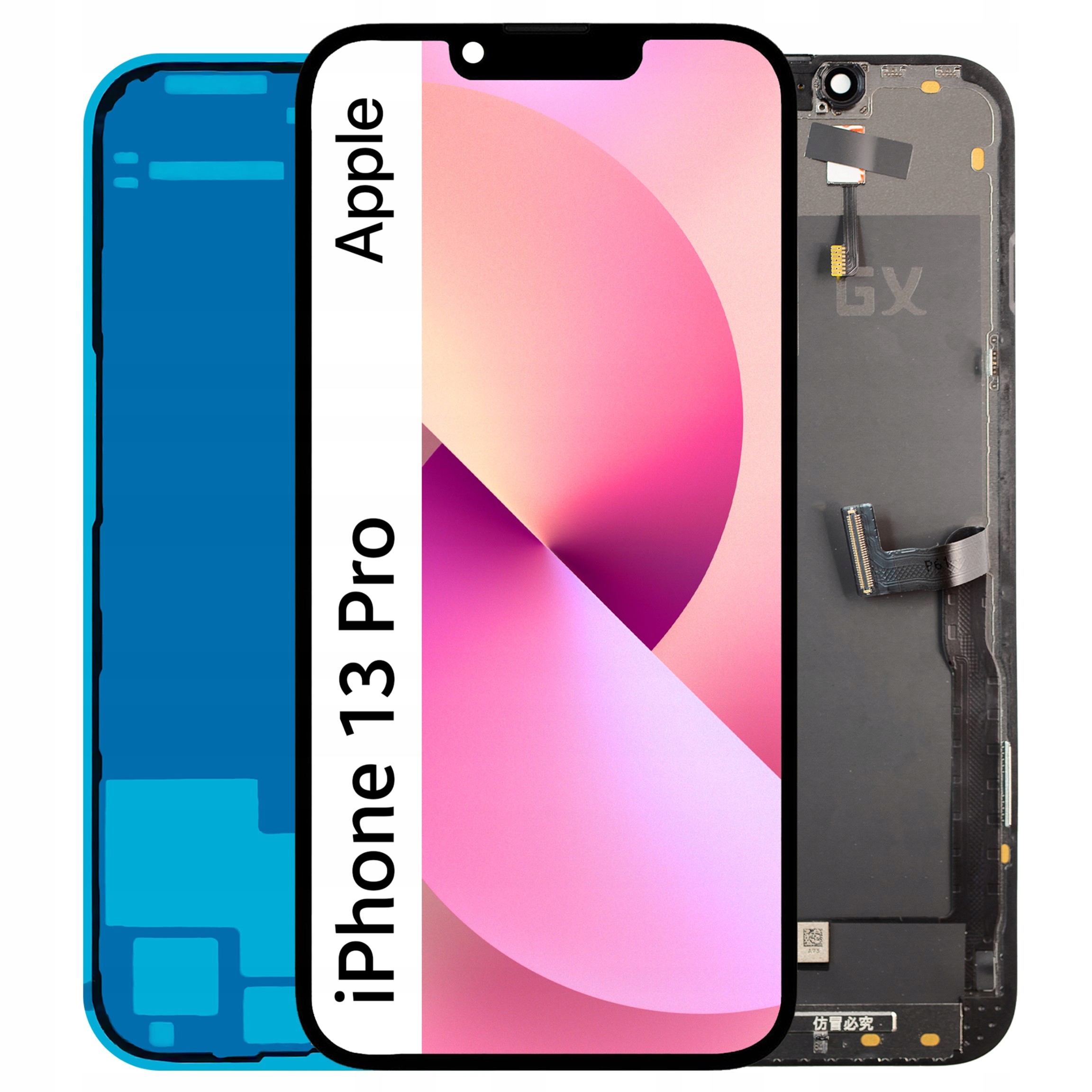 Oled Gx pre iPhone 13 Pro LCD displej Digitizer Dotyk Darček