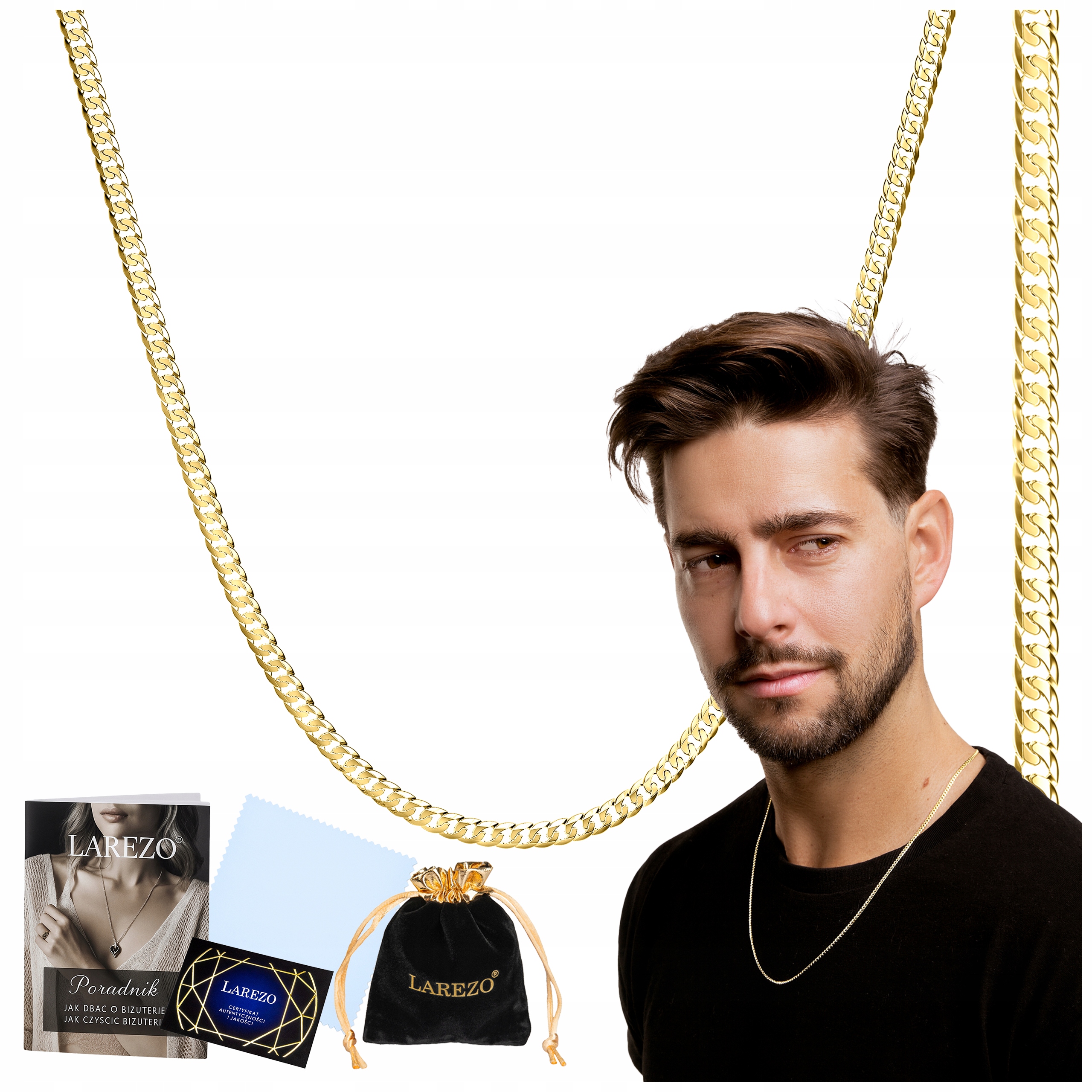 Zlatý Řetízek Ze Stříbra Pánský 60 cm Vazba „pancr“ Plný Silný Řetěz 925