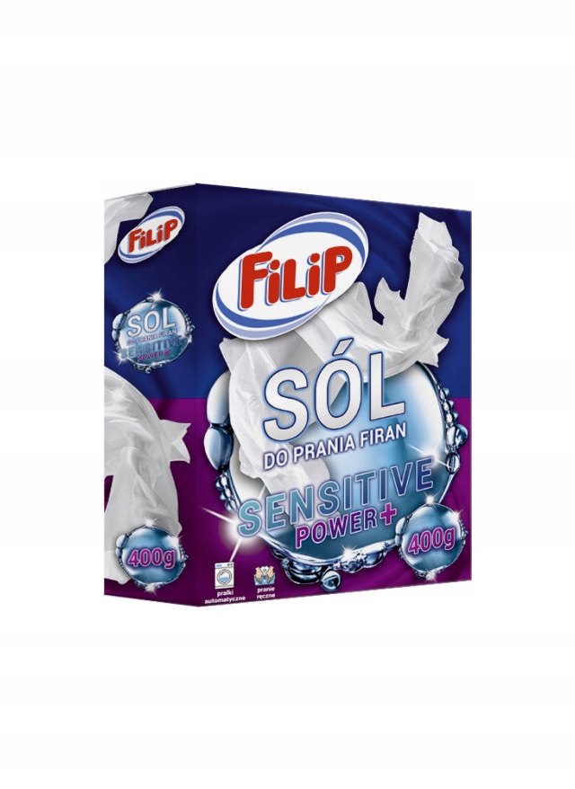 

Sól do Prania Wybielania Firan Filip 400 g