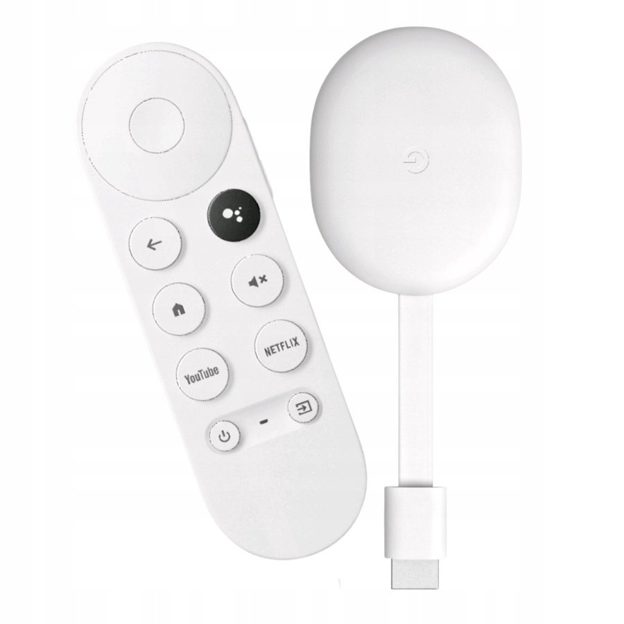 Google Chromecast 4.0 odtwarzacz multimedialny Smart TV obraz w jakości 4K EAN (GTIN) 5905771556198